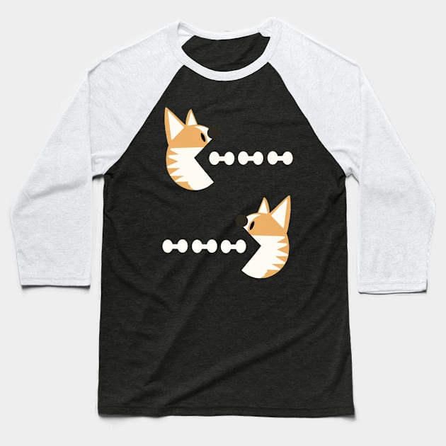 CorgiMANS Baseball T-Shirt by Clarmeleon